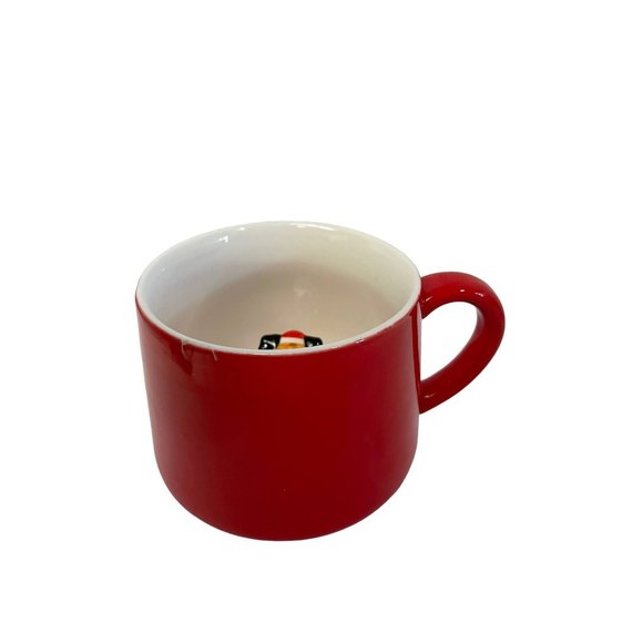 3D REINDEER in a Coffee Tea Mug Cup Cute Cartoonish Christmas Holiday Ceramic 3 - Picture 5 of 6